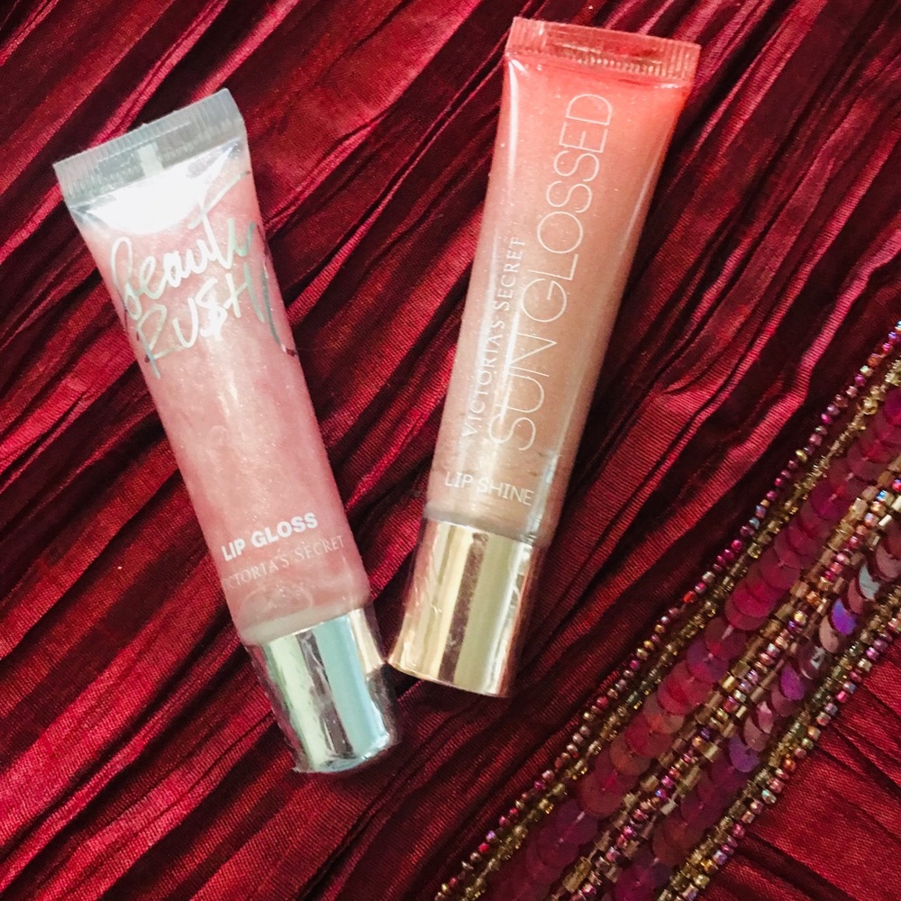 Victoria’s Secret lip gloss and bronzer gloss